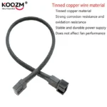 Cable Splitter y Extensión para Ventilador PWM de 4 pines - Imagen 4