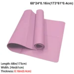 Tapete para yoga plegable, ecológica, ejercicio y fitness. - Imagen 16