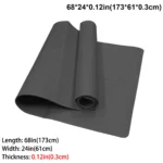 Tapete para yoga plegable, ecológica, ejercicio y fitness. - Imagen 10