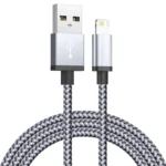 Cable de Carga Rápida y Datos para iPhone (14, 13, 12, 11, X, 8, 7, 6) y iPad. - Imagen 3
