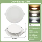 Pack de Focos LED Empotrables Redondos 1-10 pzas. - Imagen 7
