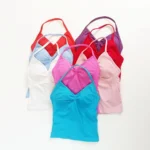Top deportivo largo con tirantes finos para mujer. - Imagen 3