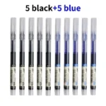 Paquete de 10 Plumas de Gel de Colores (0.5 mm) | Tinta de Secado Rápido y Gran Capacidadc - Imagen 10