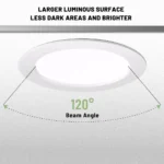 Pack de Focos LED Empotrables Redondos 1-10 pzas. - Imagen 6