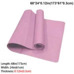 Tapete para yoga plegable, ecológica, ejercicio y fitness. - Imagen 8