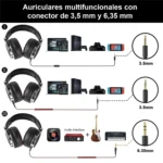 Audífonos Diadema Profesional Studio Pro Con Micrófono. - Imagen 6