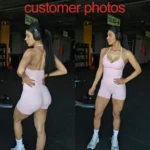 Top deportivo largo con tirantes finos para mujer. - Imagen 2