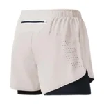 Pantalones cortos de running para hombre,shorts negros de doble capa para hombre. - Imagen 13