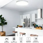 Lámpara de Techo LED Redonda y Cuadrada. - Imagen 2