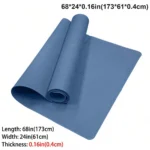 Tapete para yoga plegable, ecológica, ejercicio y fitness. - Imagen 11