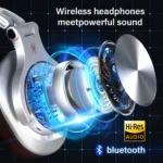 Audífonos Inalámbricos Y Alámbricos Oneodio A70 Fusion Bluetooth 5.2. - Imagen 2