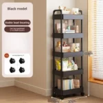 Carro Organizador Multiusos con Estantes Abiertos | Repisa para Libros, Snacks y Decoración del Hogar (Cocina, Recámara y Sala) - Imagen 2