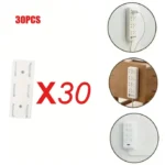 Fijador Adhesivo de Pared y Multicontacto | Organizador de Cables Desmontable para Escritorio, Oficina y Hogar. - Imagen 8