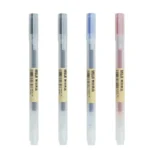 Set de Bolígrafos de Gel (3 a 6 pzas) | Tinta Negra, Roja y Azul 0.5 mm | Estilo Muji para Oficina y Escuela. - Imagen 22
