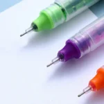 Paquete de 10 Plumas de Gel de Colores (0.5 mm) | Tinta de Secado Rápido y Gran Capacidadc - Imagen 5